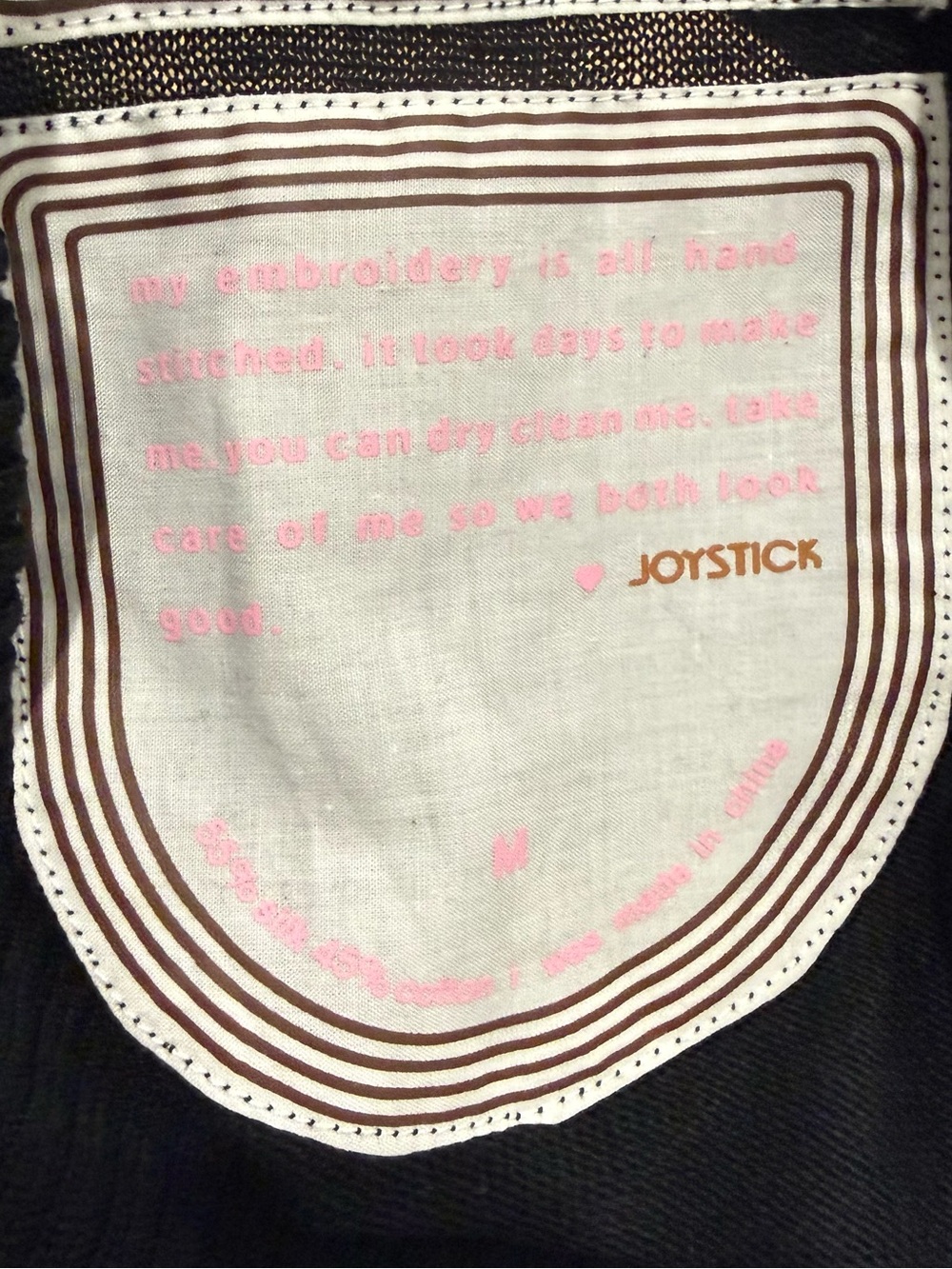 Rare vtg JOYSTICK by Johnny Was y2k black sequin sugar skull silk blend sweater - Picture 8 of 10